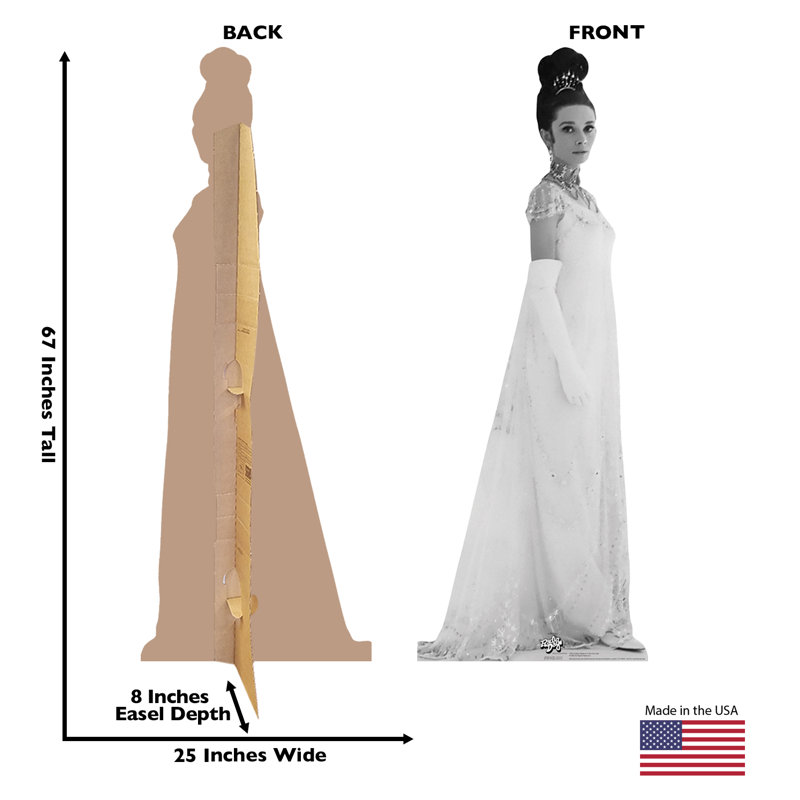 Support en carton audrey hepburn my fair lady Hollywood