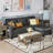 Jaydie 78" Upholstered Sofa Couch-1143746307