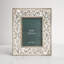 Cadre photo simple en bois gaufré beige 5 "x 7" Lille