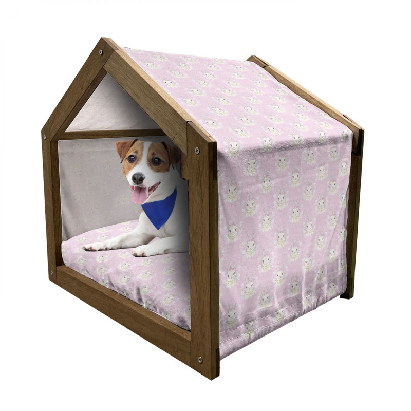 Niche pour chien en bois, H 22,44 po x l 23,62 po x P 17,72 po