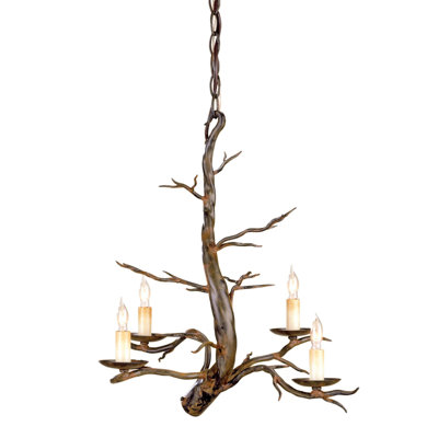 Treetop 4 - Light Dimmable Classic / Traditional Chandelier