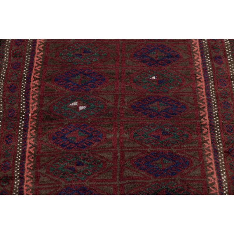Antique One-of-a-Kind 2'2X3'11 Hand Knotted Area Rug