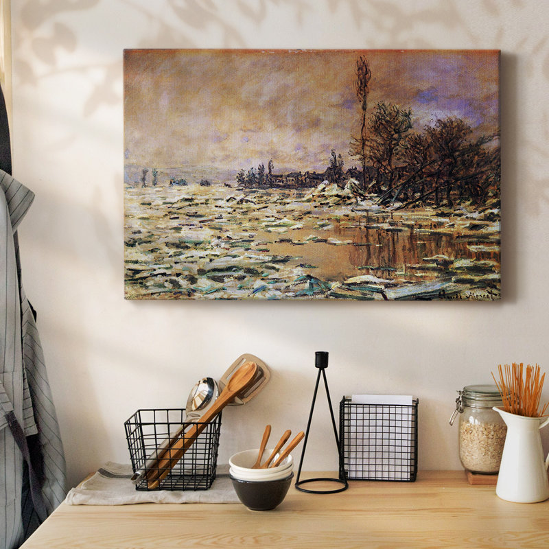 Monet - Toile tendue avec châssis, H 12 po x l 18 po