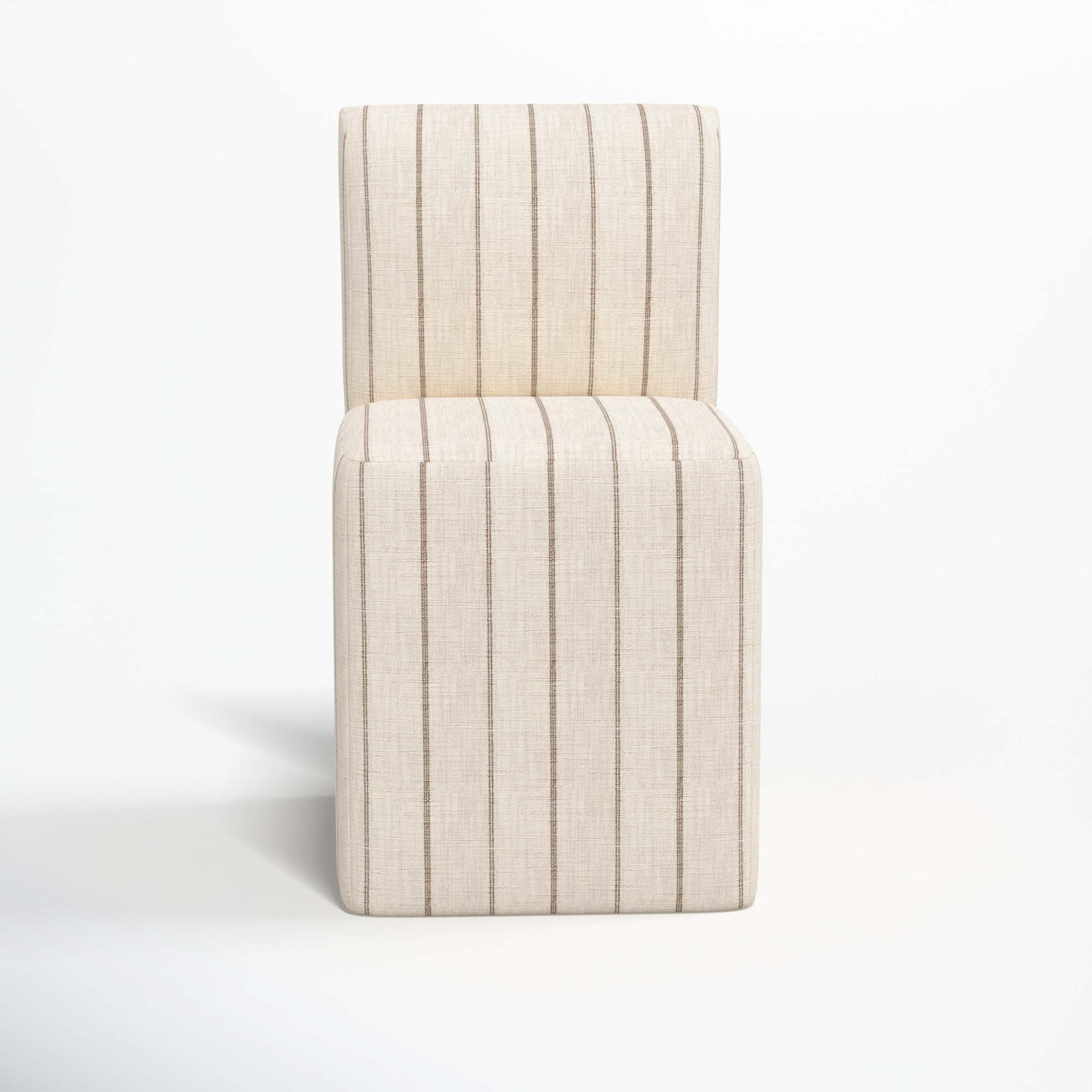 Mendy Parsons Chair, Fritz Charcoal Stripe