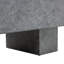Table basse moderne moderne en bois texturé gris de 43,3 po x 21,6 po x 17,2 po, design simple et pratique pour le salon ou l’appartement