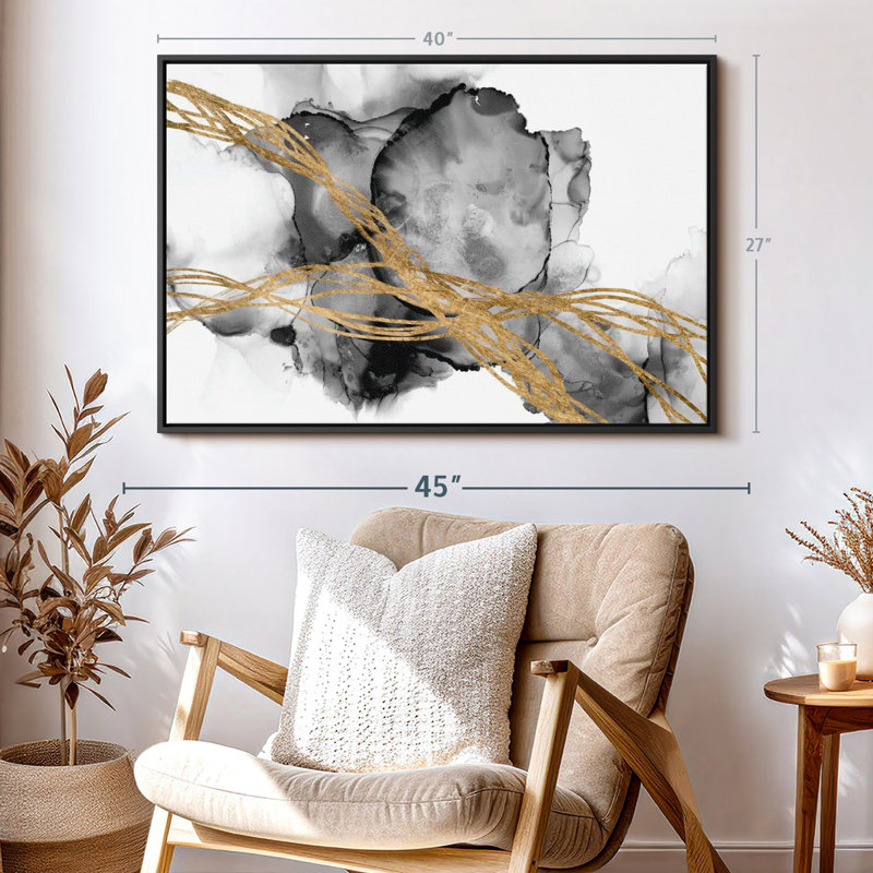 Matrix Undulation I Canvas Print, 27" H x 40" W