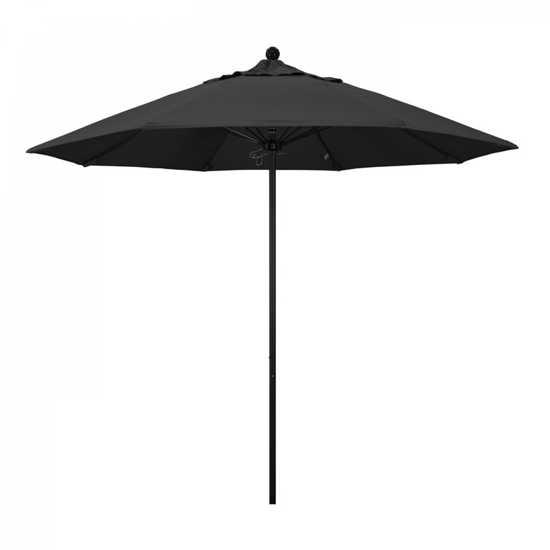 Parasol de marché 9 pi Sinclair, Noir - Pacifica