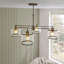 Anesty 4 - Light Shaded Chandelier