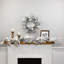 Flocked Pinecones And Berries Artificial Pine Christmas Garland - 6' X 8" - Unlit