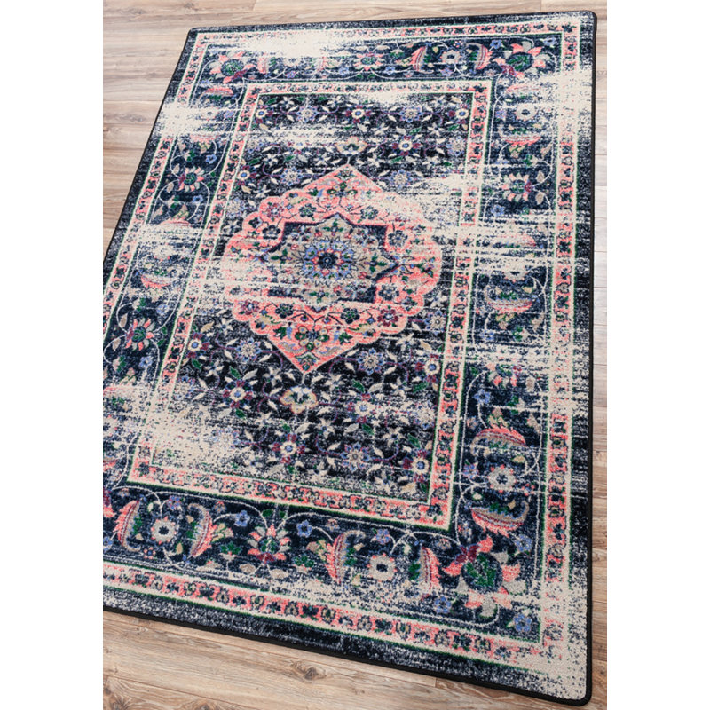 Dorleus Oriental Indoor Rug, Rectangle 5' x 8'