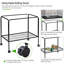Iron Flat Top Bird Cage with Wheels-1530539637