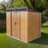 Outdoor Metal Storage Shed with Window, Transparent Panel & Free Accessories – Corrosion-Resistant Garden, Lawn Shed-111996087-123099596