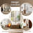 Kellett Octagon Aluminum Framed Modern Bathroom Wall Mirror-717295526-717295527