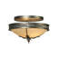 Hoja 2 - Light Semi Flush Mount