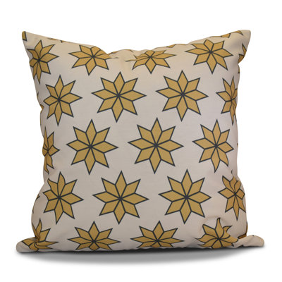 Holiday Wishes Geometric Reversible Throw Pillow