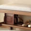 Banc de rangement pour chaussures 21,7 po-109925875