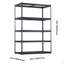 Tablettes de rangement Étagères de garage robustes réglables à 5 niveaux 3000 lb
