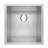 Whitehaus 19" brushed stainless steel commercial single bowl undermount sink