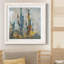 Forêt de Saguaro - Reproduction d'art sur papier encadrée-1016622004-1016622005