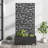 Metal Planter Box with Trellis with Wheels-689363929