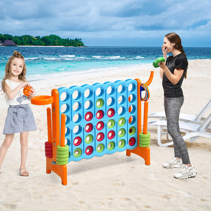 4 - to - Score Cornhole Board, Light Blue
