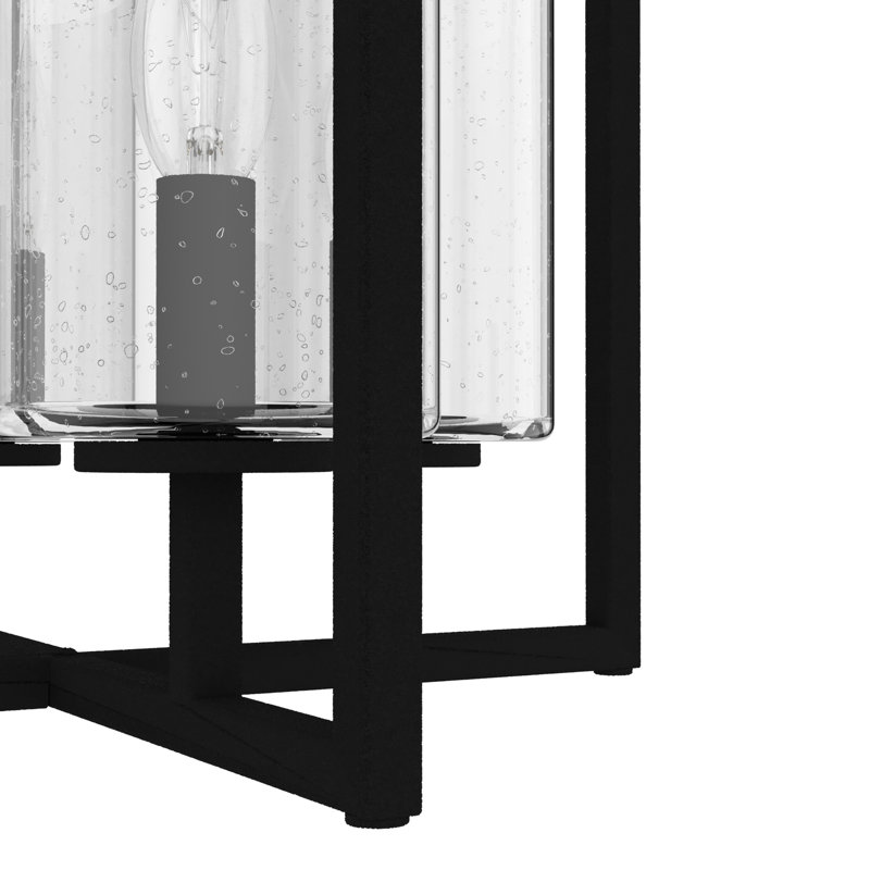 Kerrison Glass Flush Mount, Natural Iron