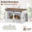 Furniture Style Crate with 3 Doors-193890280