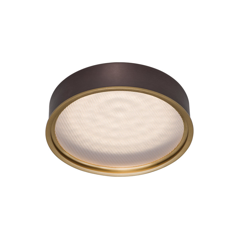 Plafonnier encastré 1 lumière DEL 8,03 po