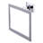 Genoa 4 Piece Wall Mounted Brass Bathroom Hardware Set with 24" Towel Bar