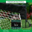 HOMCOM Steel Football Net with Carrying Case-62221408
