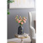 Vase en verre D6.7X10.2 "