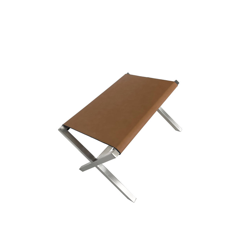 Archa Stainless Steel Accent Stool