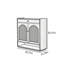 Armoire de rangement simple à chaussures en rotin-179638340-177276151