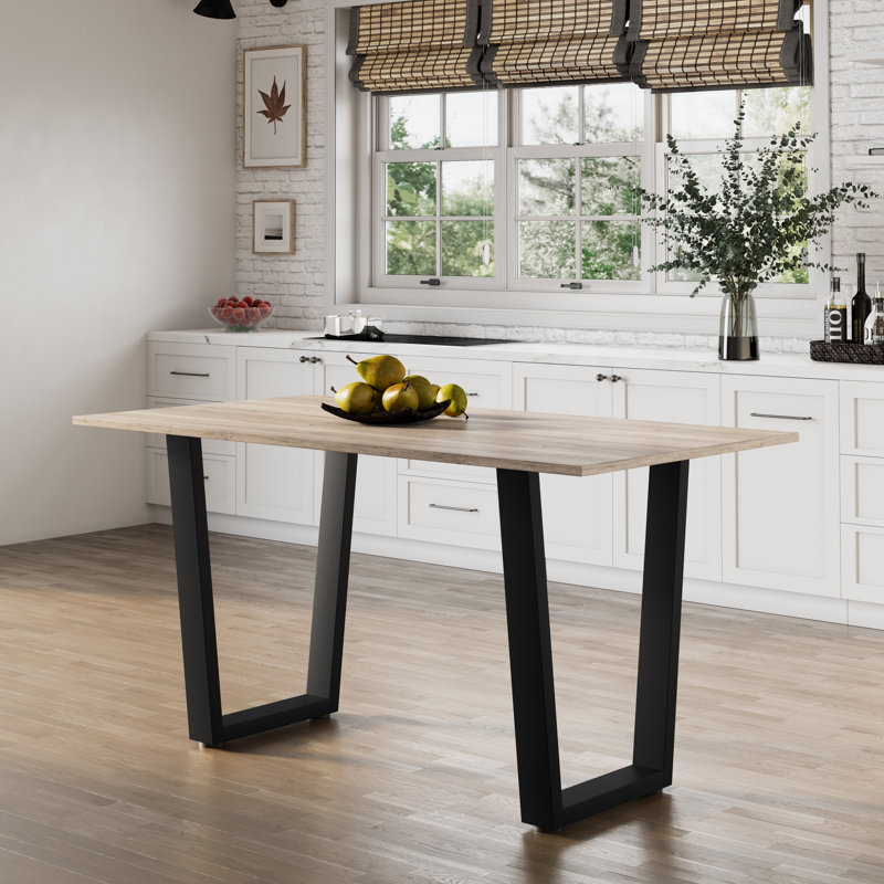 Antigua Metal Base Dining Table