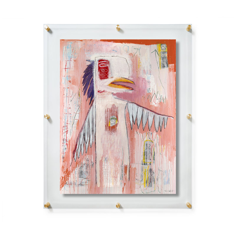 Mode avion par Truman Hunt, H 34 po x l 44 po, Impression encadrée sans passe-partout