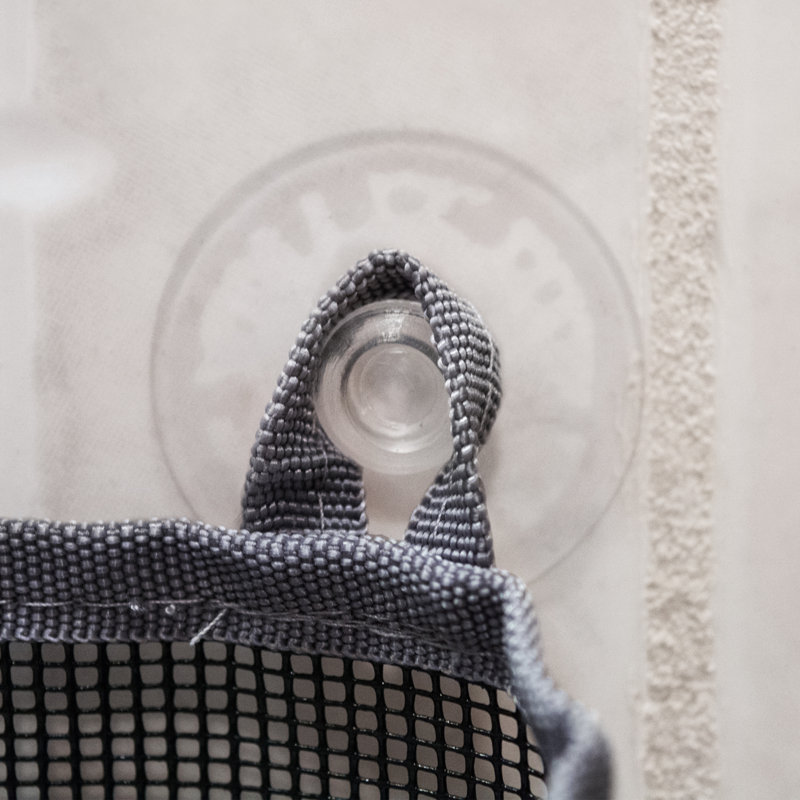 Sac de rangement pour salle de bain en filet jaylan