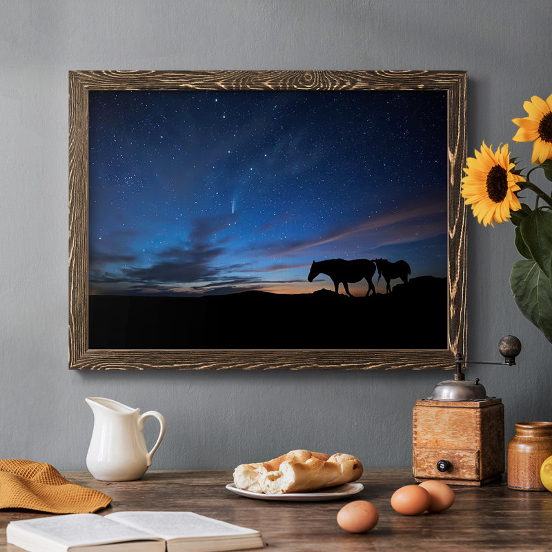 View at Rest II - impression sur toile tendue, Noyer, H 22 po x l 32 po x P 1,5 po