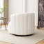 Fauteuil demi-tonneau pivotant rembourré Bryonie-1392196008
