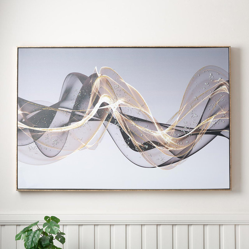 122cm Luxury Wall Art for Bedroom & Living Room Furniture, Wall Mounted Abstract Painting