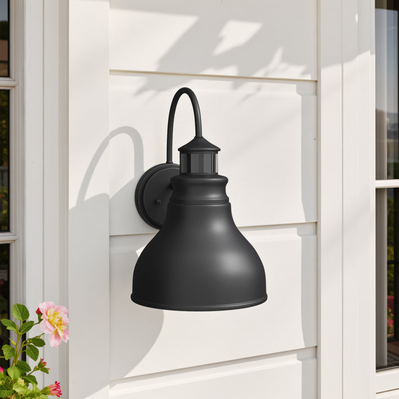 Flavin Steel Wall Light, 13.25" H x 9" W x 11.25" D