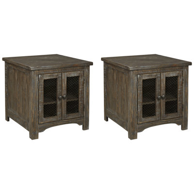 Danell Ridge End Table Set with Storage -  Signature Design by Ashley, PKG008527