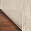 Tapis beige tissé texturé Abani-1625398501