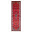 Tapis rouge anadol noué à la main de conception unique 2 pi 11 po x 9 pi 11 po