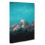 Mountain Peak In Wyoming In Abstract - Wrapped Canvas-55310756