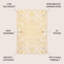 Tapis intérieur / extérieur crème / jaune Truman Bohemian Medallion-469552424