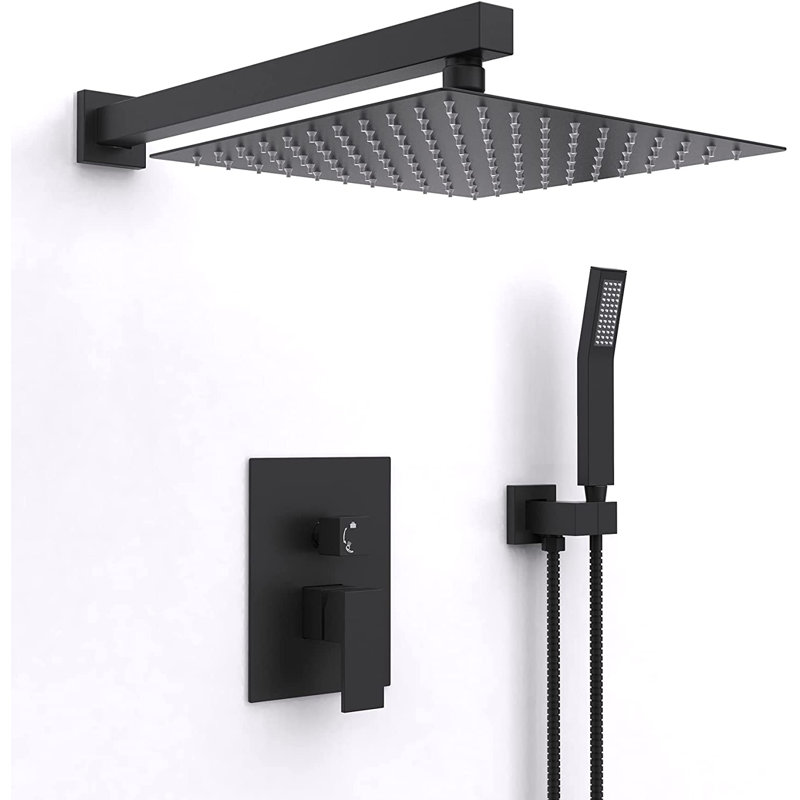 All-In-One Kit with Rough in-Valve, Black