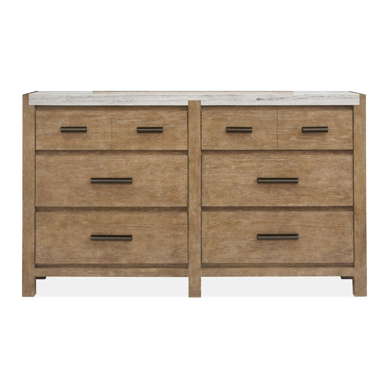 Commode à tiroirs, Brun
