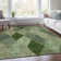Premium Machine Washable Prisco Green Rug