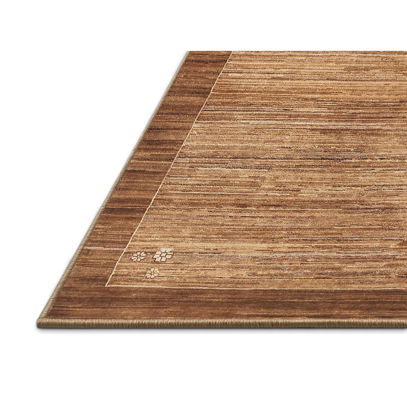 Tapis contemporain brun, Rectangle 5 pi x 8 pi