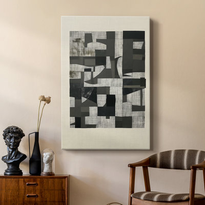 Série ABSTRACT DCCDXCI - Toile tendue avec châssis Premium - Prêt à être accroché